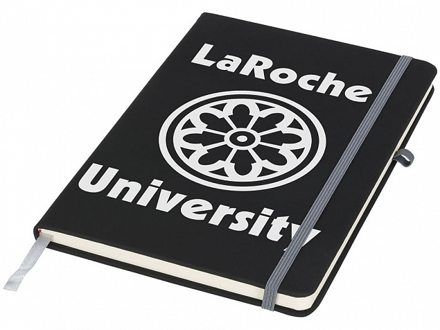 Блокнот А5 «Noir» с логотипом в Белгороде заказать по выгодной цене в кибермаркете AvroraStore