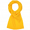 Шарф Yong, желтый с логотипом в Белгороде заказать по выгодной цене в кибермаркете AvroraStore