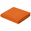 Флисовый плед Warm&Peace XL, оранжевый с логотипом в Белгороде заказать по выгодной цене в кибермаркете AvroraStore