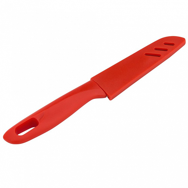 Нож кухонный Aztec, красный с логотипом в Белгороде заказать по выгодной цене в кибермаркете AvroraStore