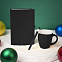 Подарочный набор HAPPINESS: блокнот, ручка, кружка, чёрный с логотипом в Белгороде заказать по выгодной цене в кибермаркете AvroraStore