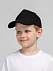 Бейсболка детская Standard Kids, черная с логотипом в Белгороде заказать по выгодной цене в кибермаркете AvroraStore