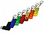 USB 2.0- флешка промо на 4 Гб с поворотным механизмом и однотонным металлическим клипом с логотипом в Белгороде заказать по выгодной цене в кибермаркете AvroraStore