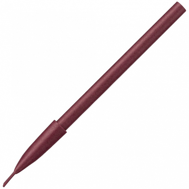 Ручка шариковая Carton Plus, бордовая с логотипом в Белгороде заказать по выгодной цене в кибермаркете AvroraStore