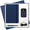Подарочный набор Portobello/Alpha BtoBook синий (Ежедневник недат А5, Ручка, Power Bank) с логотипом в Белгороде заказать по выгодной цене в кибермаркете AvroraStore