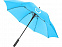 Противоштормовой зонт Noon 23 полуавтомат, аква с логотипом в Белгороде заказать по выгодной цене в кибермаркете AvroraStore