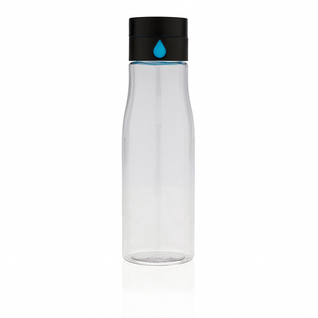 Бутылка для воды Aqua из материала Tritan, прозрачная с логотипом в Белгороде заказать по выгодной цене в кибермаркете AvroraStore