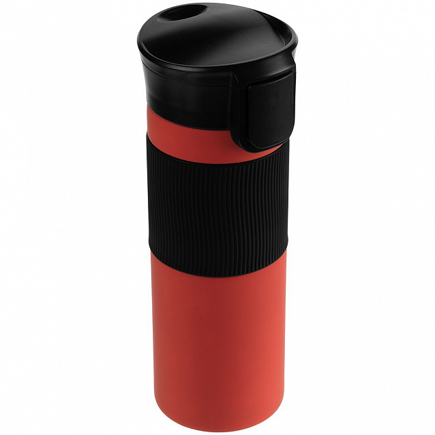 Термостакан Tralee XL, красный с логотипом в Белгороде заказать по выгодной цене в кибермаркете AvroraStore