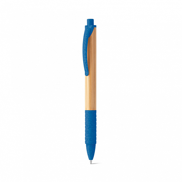 Эко ручка Punto, голубая с логотипом в Белгороде заказать по выгодной цене в кибермаркете AvroraStore