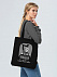 Холщовая сумка «Хардкор», черная с логотипом в Белгороде заказать по выгодной цене в кибермаркете AvroraStore