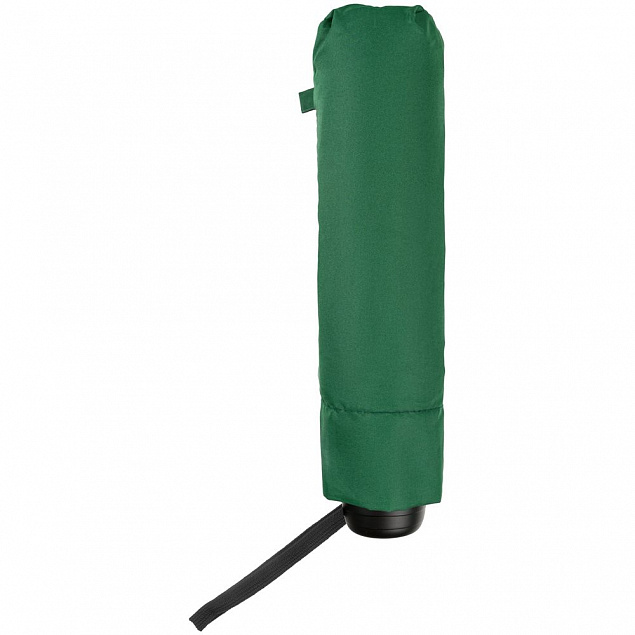 Зонт складной Hit Mini ver.2, зеленый с логотипом в Белгороде заказать по выгодной цене в кибермаркете AvroraStore