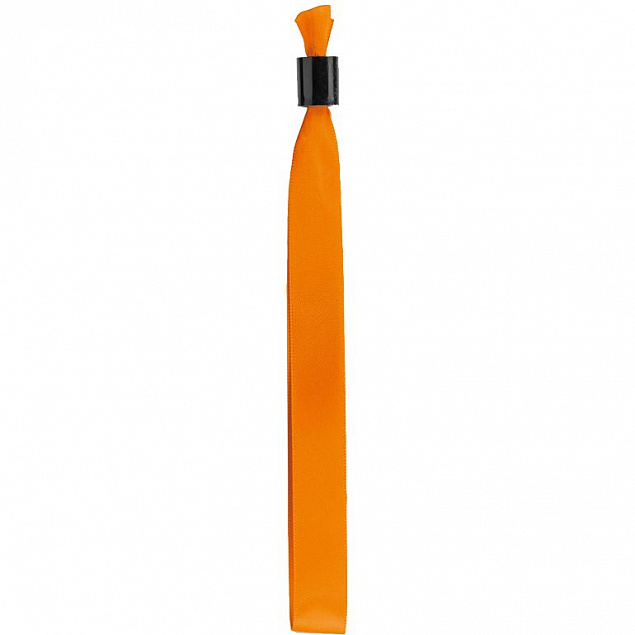 Несъемный браслет Seccur, оранжевый с логотипом в Белгороде заказать по выгодной цене в кибермаркете AvroraStore