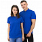 Рубашка поло Rock, мужская (синяя, 3XL) с логотипом в Белгороде заказать по выгодной цене в кибермаркете AvroraStore
