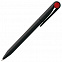 Ручка шариковая Prodir DS1 TMM Dot, черная с красным с логотипом в Белгороде заказать по выгодной цене в кибермаркете AvroraStore