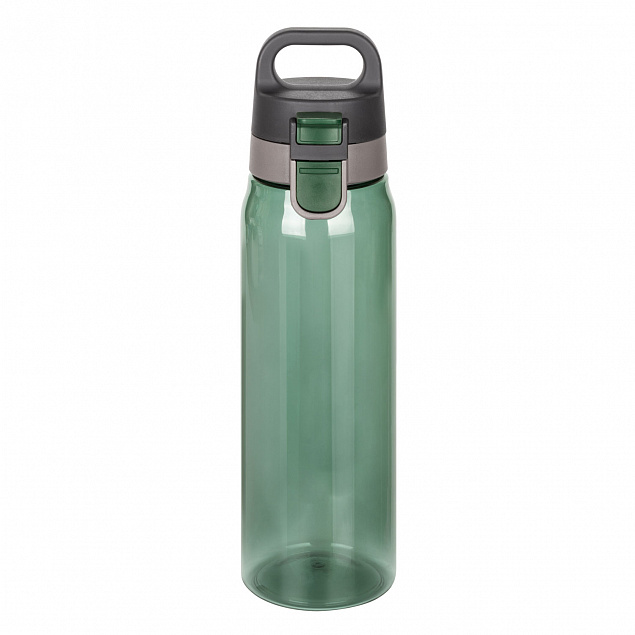 Спортивная бутылка для воды, Aqua, 830 ml, зеленая с логотипом в Белгороде заказать по выгодной цене в кибермаркете AvroraStore