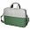 Конференц-сумка BEAM NOTE, серый/зеленый, 39х30х6.5 см, ткань верха:100% полиамид, под-д:100%полиэст с логотипом в Белгороде заказать по выгодной цене в кибермаркете AvroraStore