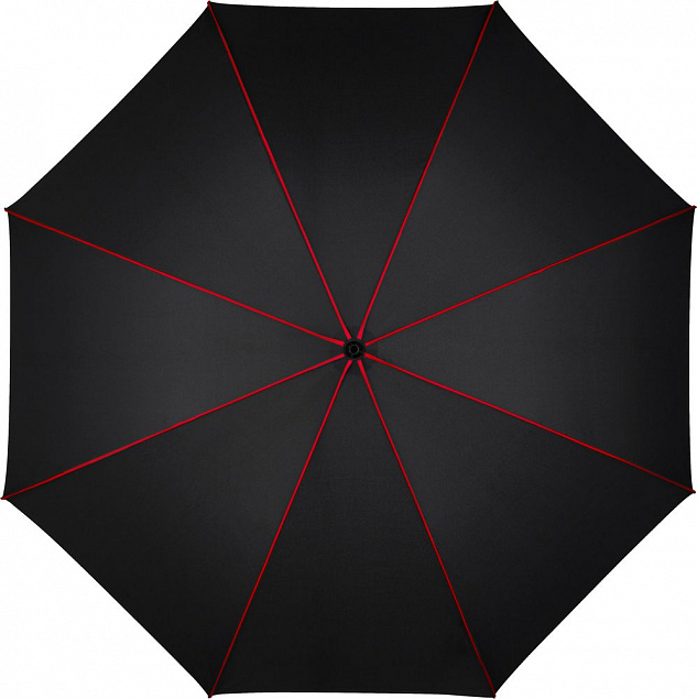 Зонт-трость Seam, красный с логотипом в Белгороде заказать по выгодной цене в кибермаркете AvroraStore