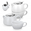 Чайный набор COLE, белый с логотипом в Белгороде заказать по выгодной цене в кибермаркете AvroraStore