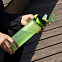 Спортивная бутылка для воды, Flip, 700 ml, зеленая с логотипом в Белгороде заказать по выгодной цене в кибермаркете AvroraStore