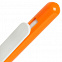 Ручка шариковая Slider, оранжевая с белым с логотипом в Белгороде заказать по выгодной цене в кибермаркете AvroraStore