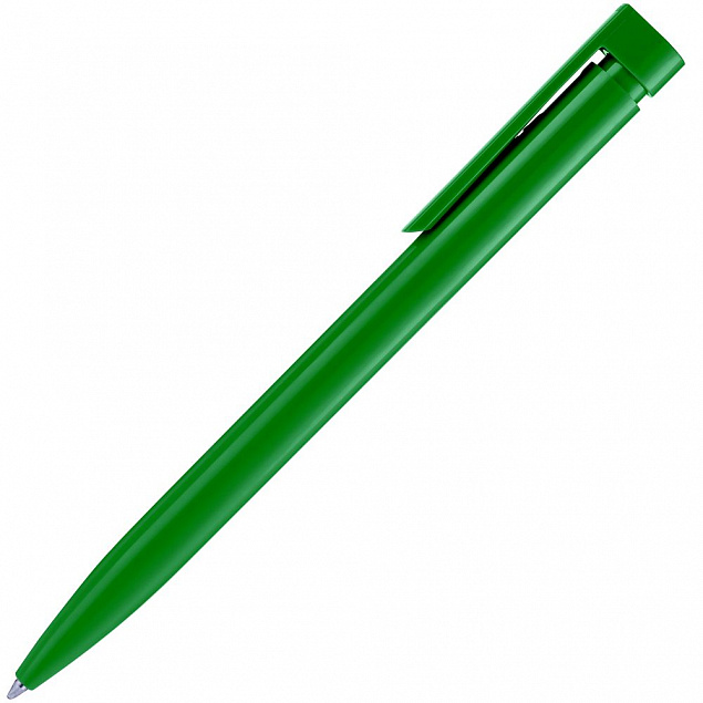 Ручка шариковая Liberty Polished, зеленая с логотипом в Белгороде заказать по выгодной цене в кибермаркете AvroraStore