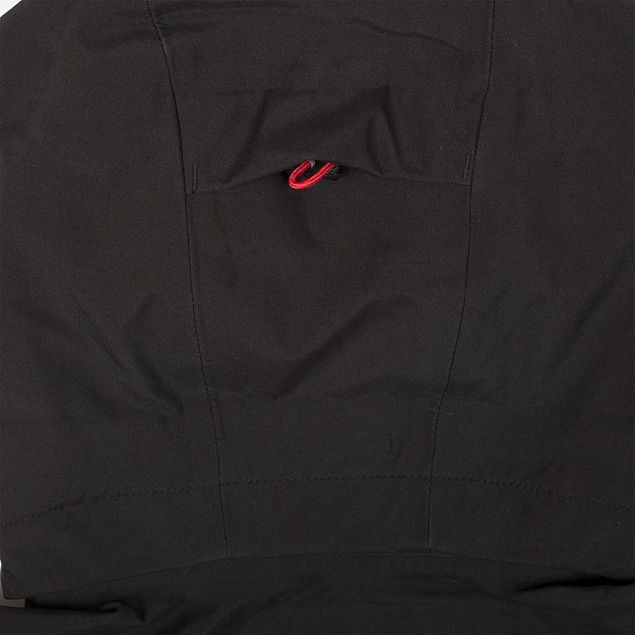 Куртка софтшелл мужская Patrol, черная с красным с логотипом в Белгороде заказать по выгодной цене в кибермаркете AvroraStore