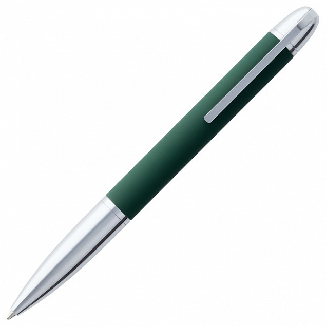Ручка шариковая Arc Soft Touch, зеленая с логотипом в Белгороде заказать по выгодной цене в кибермаркете AvroraStore