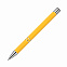 Шариковая ручка Alpha,  желтая с логотипом в Белгороде заказать по выгодной цене в кибермаркете AvroraStore