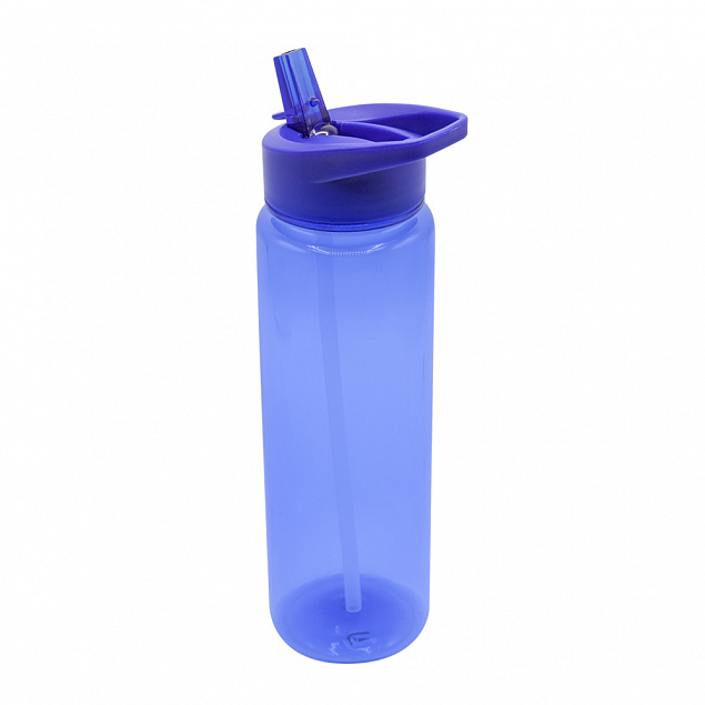 Пластиковая бутылка Jogger, синий с логотипом в Белгороде заказать по выгодной цене в кибермаркете AvroraStore