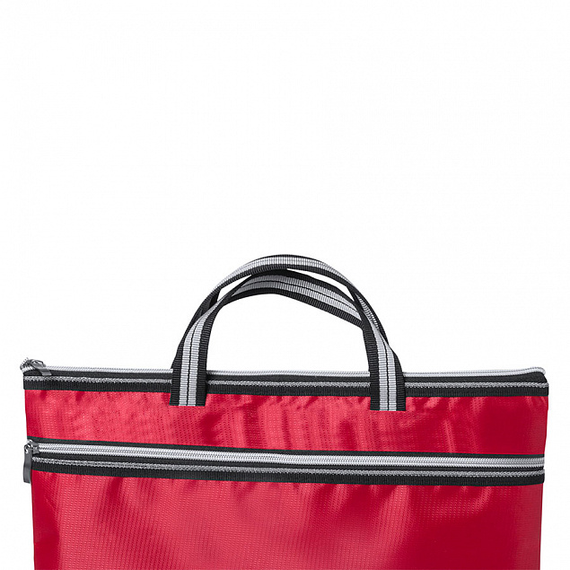 Конференц-сумка NORTON, красный, 37 х 30 см, 100% полиэстер 300D с логотипом в Белгороде заказать по выгодной цене в кибермаркете AvroraStore