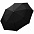 Зонт складной Fiber Magic, черный с логотипом в Белгороде заказать по выгодной цене в кибермаркете AvroraStore