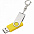 Флешка Twist, желтая, 8 Гб с логотипом в Белгороде заказать по выгодной цене в кибермаркете AvroraStore