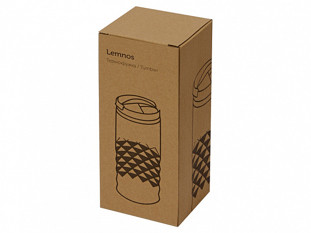 Термокружка «Lemnos» с логотипом в Белгороде заказать по выгодной цене в кибермаркете AvroraStore