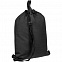 Рюкзак на затяжках Melango, черный с логотипом в Белгороде заказать по выгодной цене в кибермаркете AvroraStore