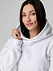 Худи флисовое унисекс Manakin, серое с логотипом в Белгороде заказать по выгодной цене в кибермаркете AvroraStore