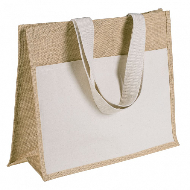 Холщовая сумка Fiona с логотипом в Белгороде заказать по выгодной цене в кибермаркете AvroraStore
