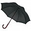 Зонт-трость Unit Reflect, черный с логотипом в Белгороде заказать по выгодной цене в кибермаркете AvroraStore