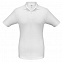 Рубашка поло Safran белая с логотипом в Белгороде заказать по выгодной цене в кибермаркете AvroraStore