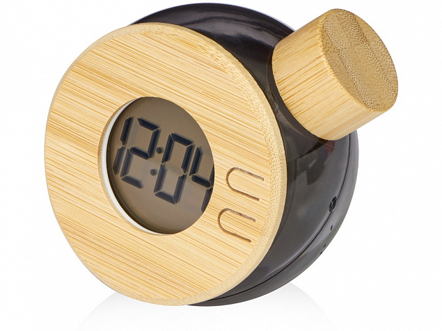 Водяные часы из бамбука «Splash Hour» с логотипом в Белгороде заказать по выгодной цене в кибермаркете AvroraStore