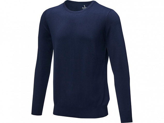 Пуловер Merrit с круглым вырезом, мужской с логотипом в Белгороде заказать по выгодной цене в кибермаркете AvroraStore