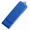 USB flash-карта SWING (8Гб), синий, 6,0х1,8х1,1 см, пластик с логотипом в Белгороде заказать по выгодной цене в кибермаркете AvroraStore