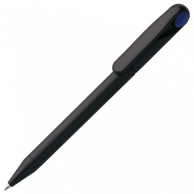 Ручка шариковая Prodir DS1 TMM Dot, черная с синим с логотипом в Белгороде заказать по выгодной цене в кибермаркете AvroraStore