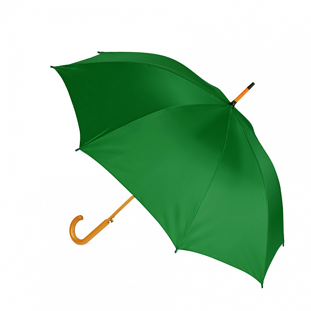 Зонт-трость Arwood - Зеленый FF с логотипом в Белгороде заказать по выгодной цене в кибермаркете AvroraStore