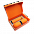 Набор Hot Box C2 (софт-тач) G,оранжевый с логотипом в Белгороде заказать по выгодной цене в кибермаркете AvroraStore