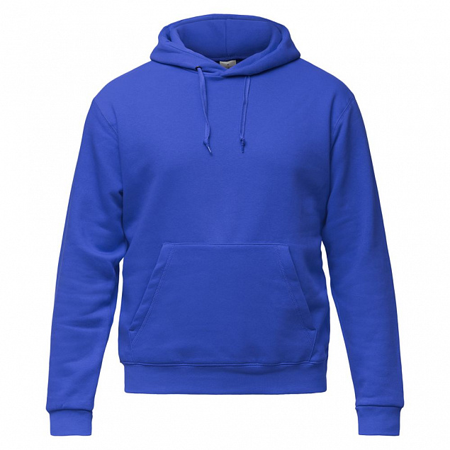 Толстовка Hooded ярко-синяя с логотипом в Белгороде заказать по выгодной цене в кибермаркете AvroraStore