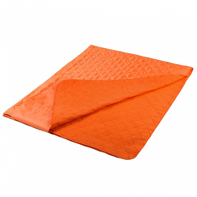 Плед для пикника Comfy, оранжевый с логотипом в Белгороде заказать по выгодной цене в кибермаркете AvroraStore