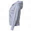 Толстовка женская Hooded Full Zip серый меланж с логотипом в Белгороде заказать по выгодной цене в кибермаркете AvroraStore