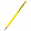 Ручка шариковая металлическая Tinny Soft - Желтый KK с логотипом в Белгороде заказать по выгодной цене в кибермаркете AvroraStore