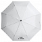 Зонт складной «Горе о туман», белый с логотипом в Белгороде заказать по выгодной цене в кибермаркете AvroraStore