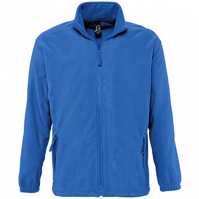 Куртка мужская North 300, ярко-синяя с логотипом в Белгороде заказать по выгодной цене в кибермаркете AvroraStore